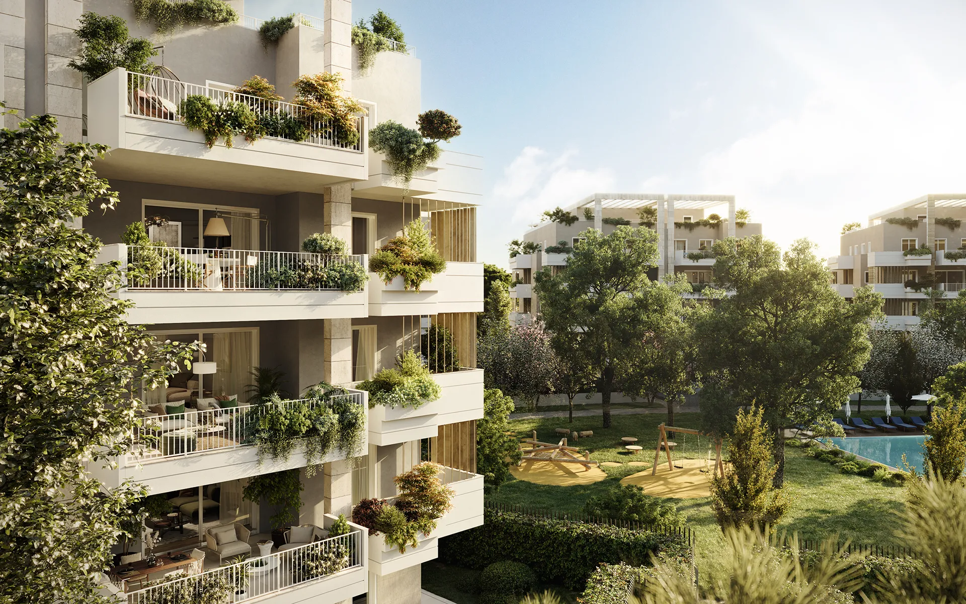 Roma Aurelia New Living - nuove residenze in costruzione